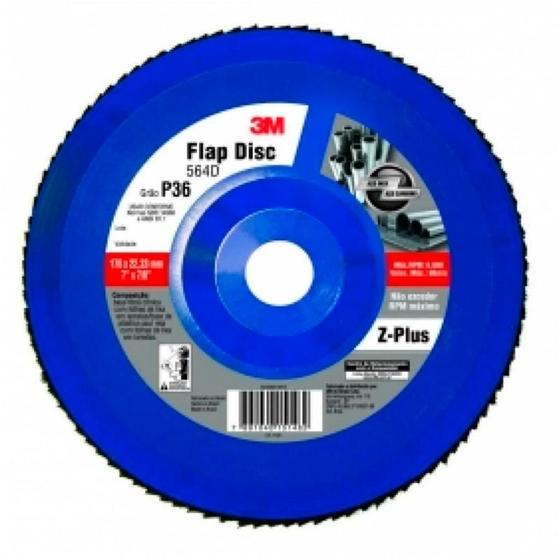 Imagem de Flap Disc 564D Z-Plus 178 X 22MM G40