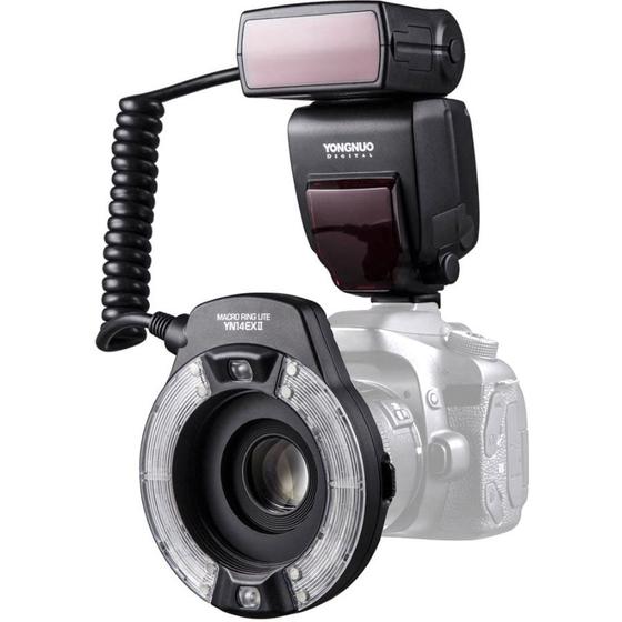 Imagem de Flash Circular Macro TTL Yongnuo YN14EX II para Canon