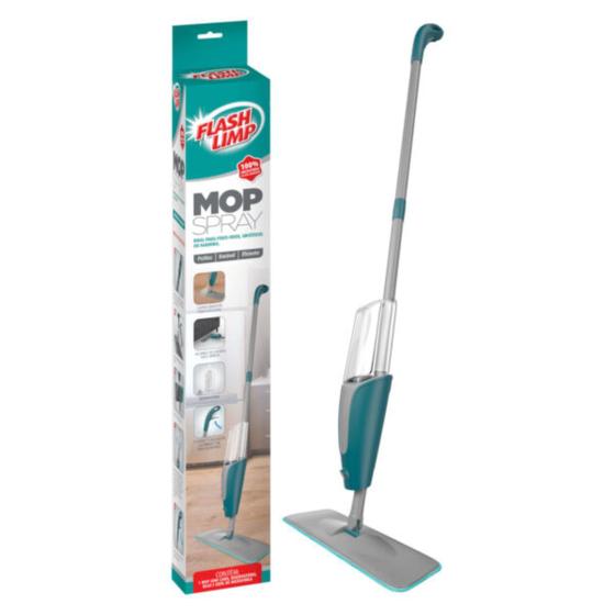 Imagem de  Flash Limp Mop Spary Microfibra C Dispenser 400ml Cor Verde