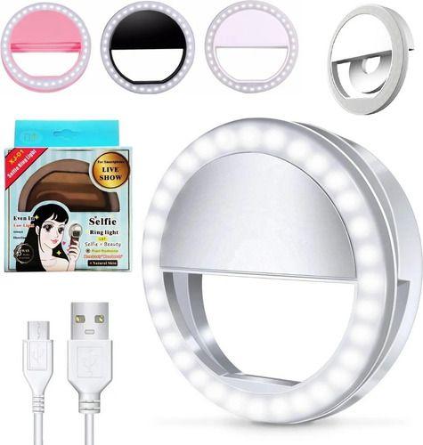 Imagem de Flash Para Celular Luz Iluminação Ring Light Anel Led Selfie