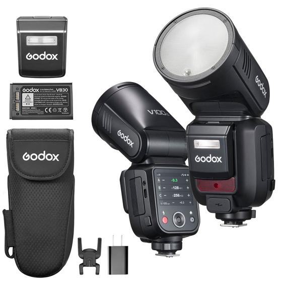 Imagem de Flash Speedlight Godox V100c 2.4ghz Ttl Para Câmeras Canon