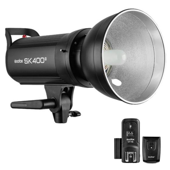 Imagem de Flash Tocha Estúdio Godox Sk400 Ii 220v + Rádio Flash