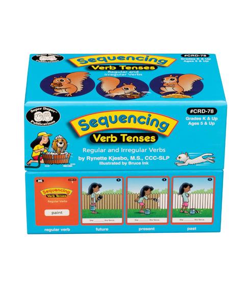 Imagem de Flashcards de Verbos - Sequenciamento de Tempos Verbais - Super Divertido