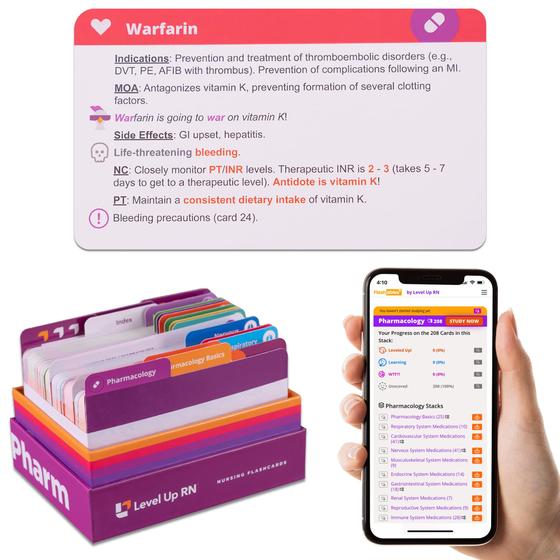 Imagem de Flashcards Level Up RN: Farmacologia para Enfermagem