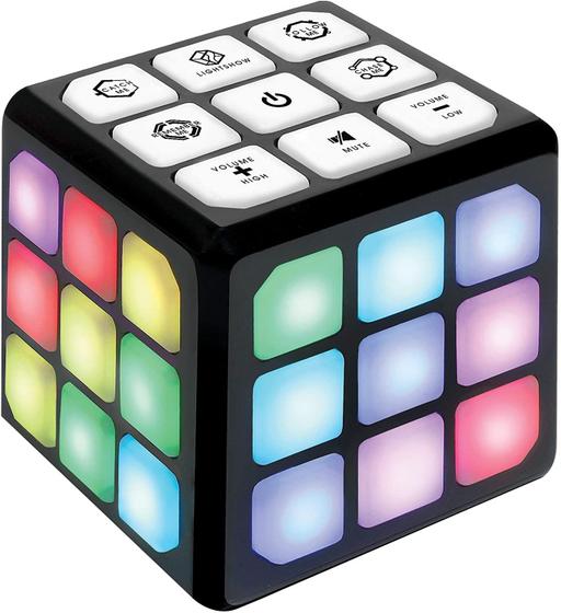 Imagem de Flashing Cube Memória Eletrônica & Jogo Cerebral  Jogo portátil 4 em 1 para crianças  STEM Toy for Kids Boys and Girls  Brinquedo de presente divertido para crianças de 6 a 12 anos