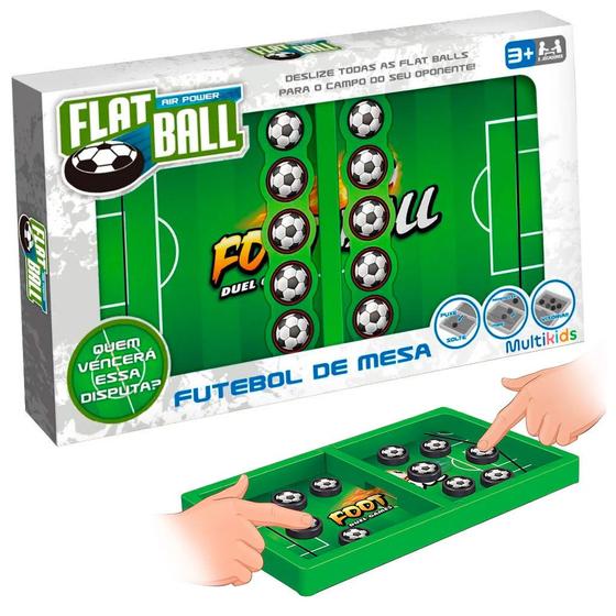 Imagem de Flat Ball Futebol de Mesa Botão - Multikids