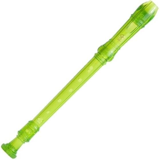 Imagem de Flauta doce Yamaha germânica soprano - Verde - YRS20G