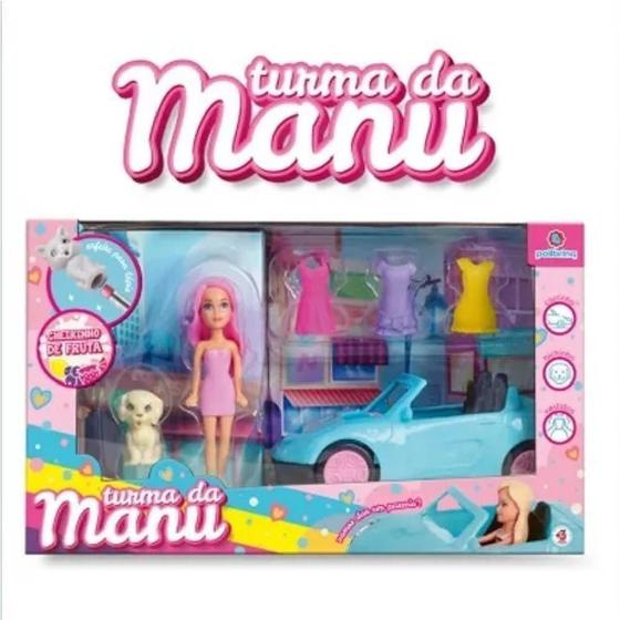 Imagem de Flay Com Carrinho Turma Da Manu - Polibrinq BN5093