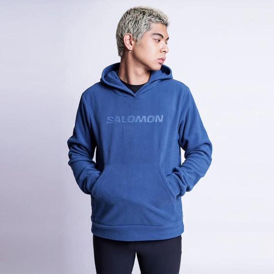 Imagem de Fleece Salomon Masculino Polar LT Com Capuz