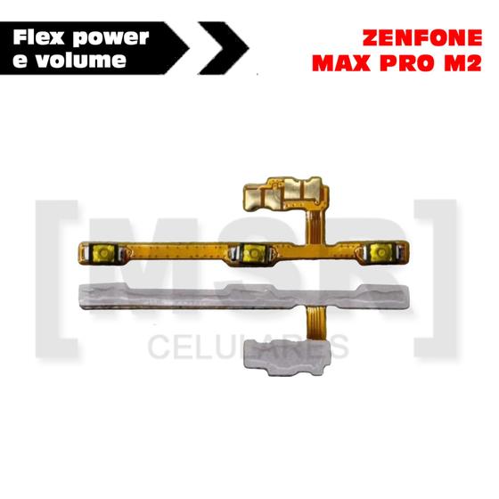 Imagem de Flex power e volume celular ASUS modelo ZENFONE MAX PRO M2