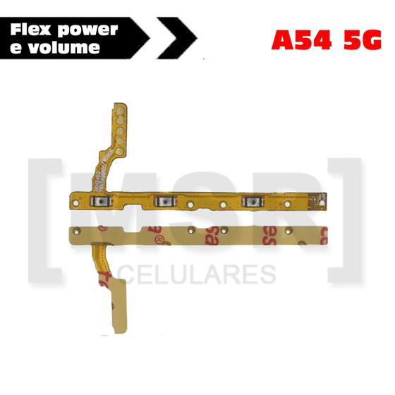 Imagem de Flex power e volume celular SAMSUNG modelo A54 5G