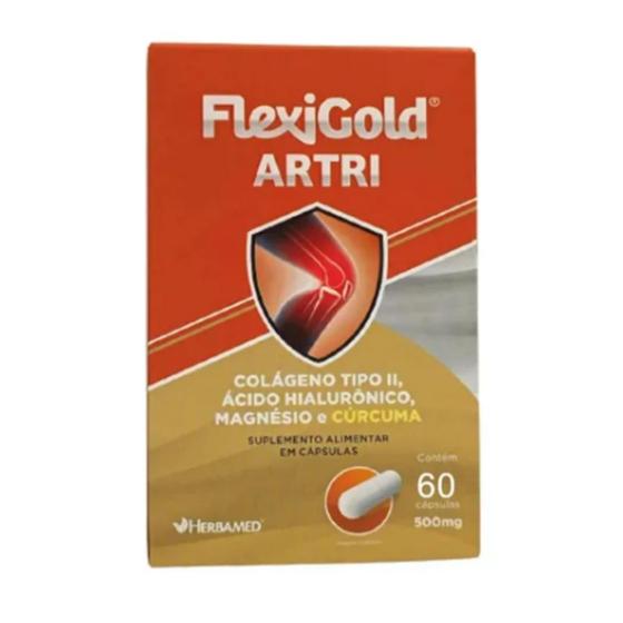 Imagem de FlexiGold Artri 500 mg com 60 capsulas
