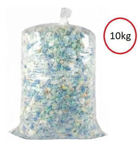 Flocos de Espuma Especial para Puff Gigante - 10kg de Pura Maciez Menor preço em Flocos de Espuma Especial para Puff Gigante - 10kg de Pura Maciez