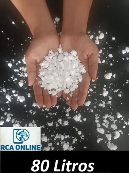 Imagem de Flocos Isopor 80 L Para Enchimento Puffs - Almofadas - Concreto Leve