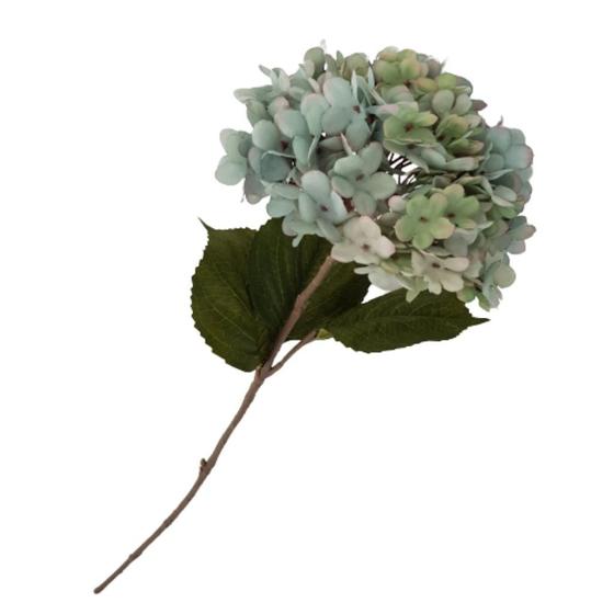 Imagem de Flor artificial hortência azul