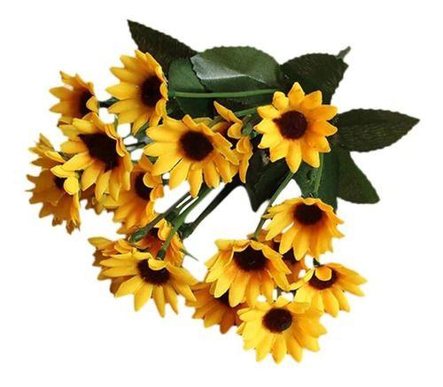 Imagem de Flor artificial mini girassol