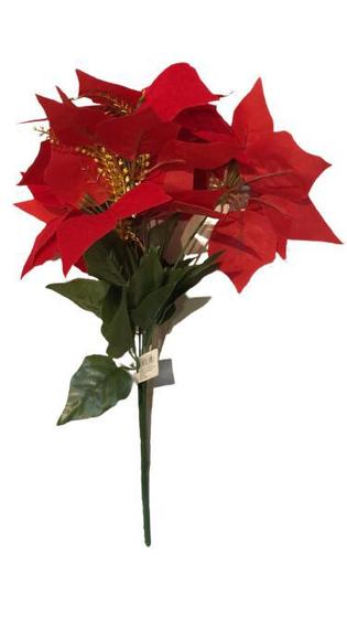Flor de natal vermelha - Amadolar - Flores Artificiais - Magazine Luiza