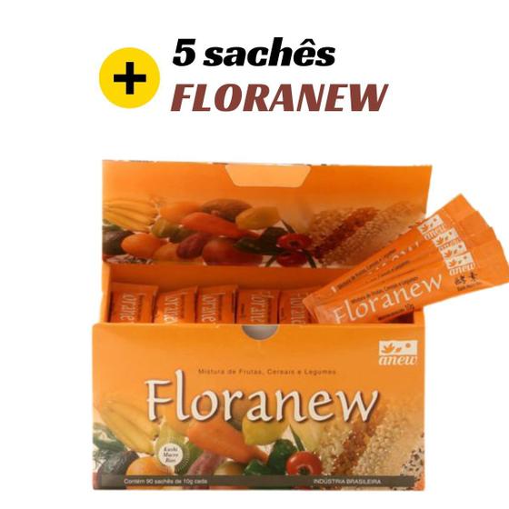 Imagem de Floranew Anew 90 Sachês + 5 Floranew Sachês