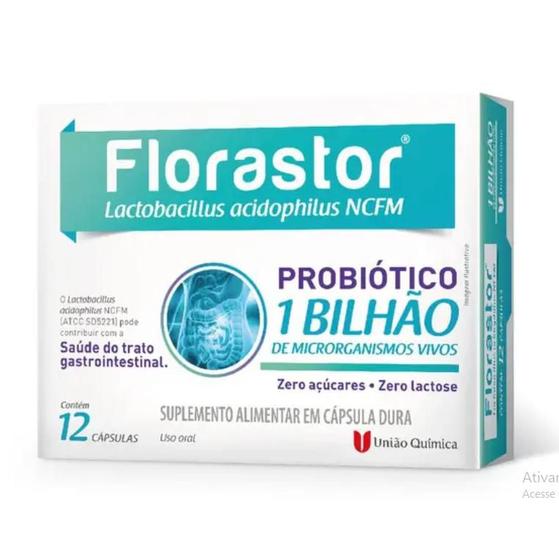 Imagem de Florastor Com 12 Capsulas 1bilhao - Uniao Quimica