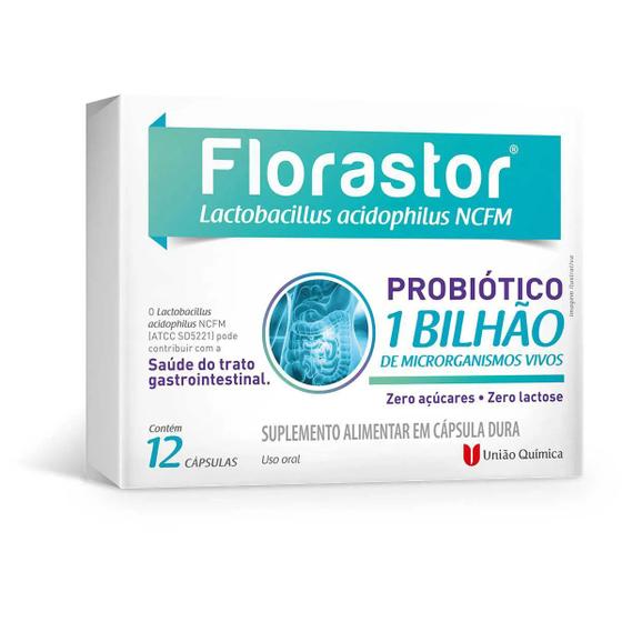 Imagem de Florastor Equilíbrio Intestinal 12Cps - União Química