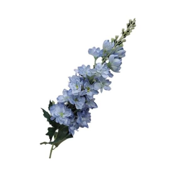 Imagem de Flores Artificiais de Jacinto e Delphínio - 75cm - Para Decoração de Casa e Sala