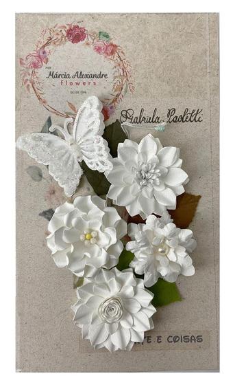 Imagem de Flores De Papel Para Scrapbook Canada Lake Gabi Paoletti