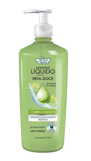 Imagem de Flores e Vegetais Sabonete Líquido Erva-doce 310ml