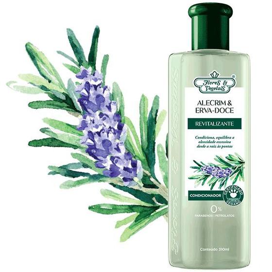 Imagem de FLORES VEGETAIS ALECRIM ERVA DOCE CO 310ml