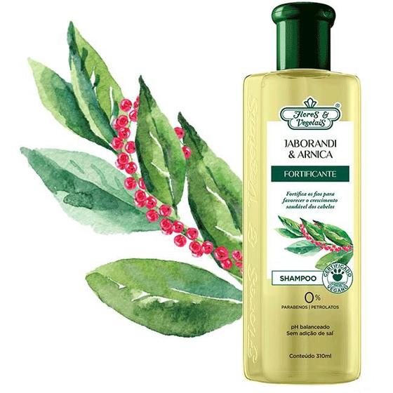 Imagem de FLORES VEGETAIS JABORANDI SH 310ml ARNICA