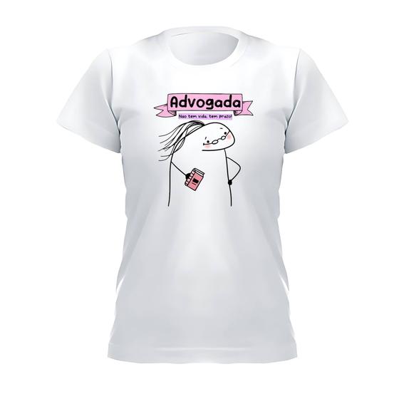 Imagem de Flork Profissões Camisa Unissex Adulto Infantil Advogada