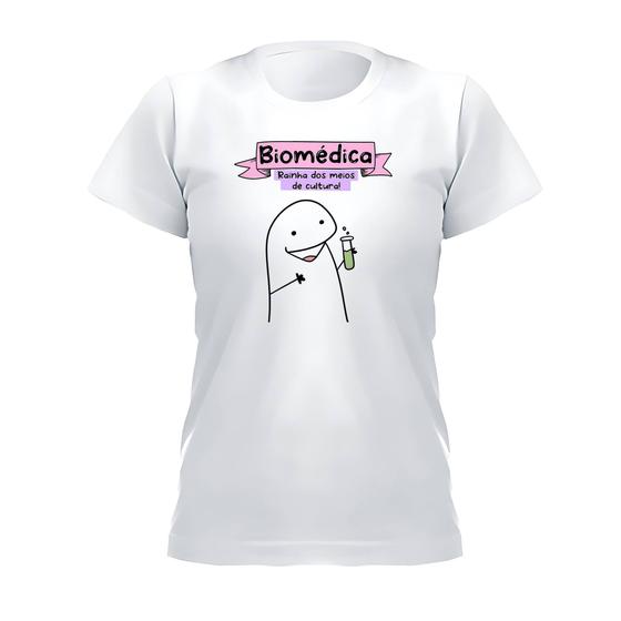 Imagem de Flork Profissões Camisa Unissex Adulto Infantil Biomédica