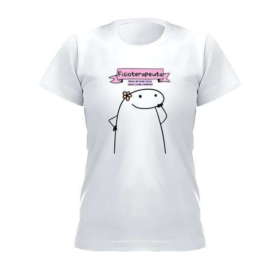 Imagem de Flork Profissões Camisa Unissex Adulto Infantil Fisioterapeuta