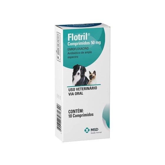 Imagem de Flotril MSD 50mg 10 Comprimidos