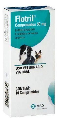 Imagem de Flotril Para Cães 50mg 10 Comp