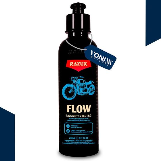 Imagem de Flow 240ml - lava motos neutro razux/vonixx