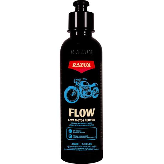 Imagem de Flow Lava Motos Neutro Concentrado Razux 240ml