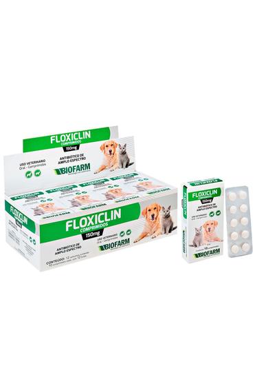 Imagem de FLOXICLIN 150mg 10 Comprimidos - Biofarm