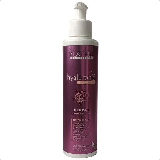Imagem de Fluid Force Hyaluronic Clinical P'lattelli 180ml