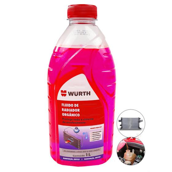 Fluido aditivo Para Radiador Com Monoetilienoglicol wurth Menor preço em Fluido aditivo Para Radiador Com Monoetilienoglicol wurth