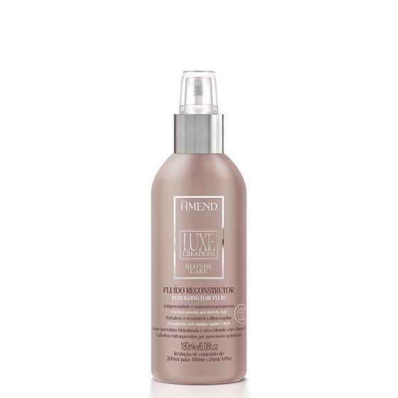 Fluído Amend Luxe Creations Blonde Care 180ml Menor preço em Fluído Amend Luxe Creations Blonde Care 180ml