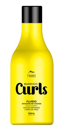 Imagem de Fluído Ativador Cachos Barroco Mineiro Barroco Curls 300ml