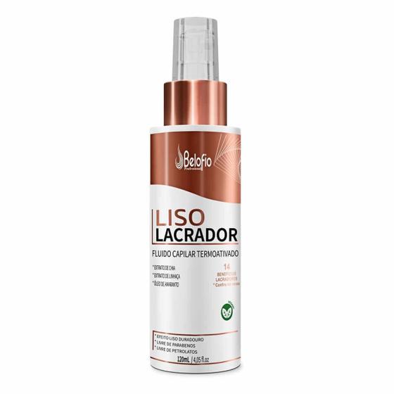 Imagem de Fluido Capilar Termoativado Liso Lacrador Belofio 120Ml