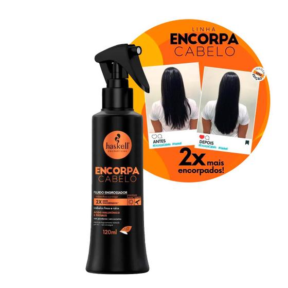 Imagem de Fluido Encorpa Cabelo Engrossador Haskell 120ml