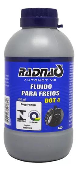 Imagem de Fluido Freio Dot 4 200ml - Radnaq