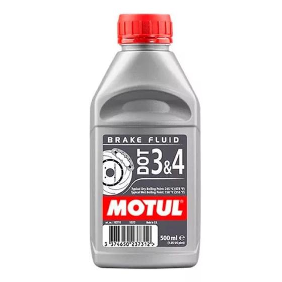 Imagem de Fluido Freio Motul Dot 3&4 Brake Fluid 500 Ml Óleo de Freio