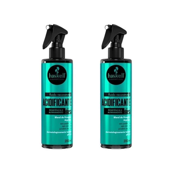 Imagem de Fluido Haskell 200ml Acidificante - Kit C/ 2un