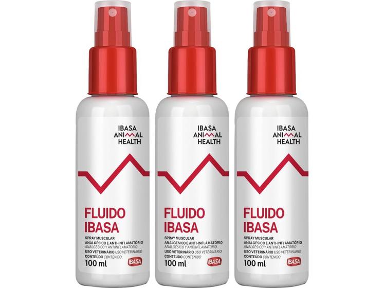 Imagem de Fluido Ibasa Spray 100ml - Ibasa - 3 Unidades