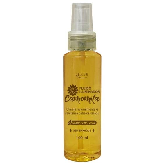 Imagem de Fluido Iluminador Camomila - Clareia Naturalmente e Revitaliza Cabelos Claros - 100ml