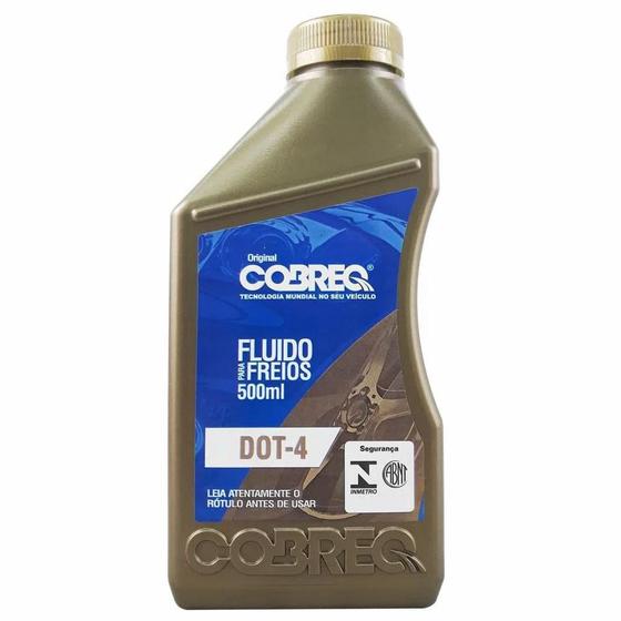 Imagem de Fluído Óleo de Freio Cobreq DOT4 500ml Original 1 Unidade