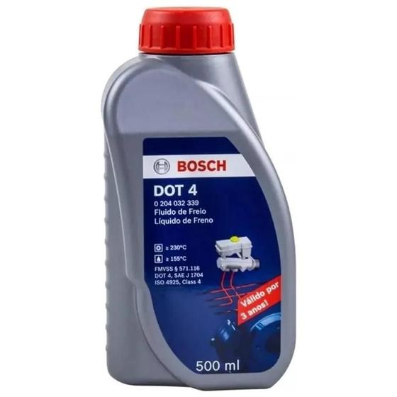 Imagem de Fluido Oleo De Freio Dot 4 Dot4 Original Bosch 500ml - Brake